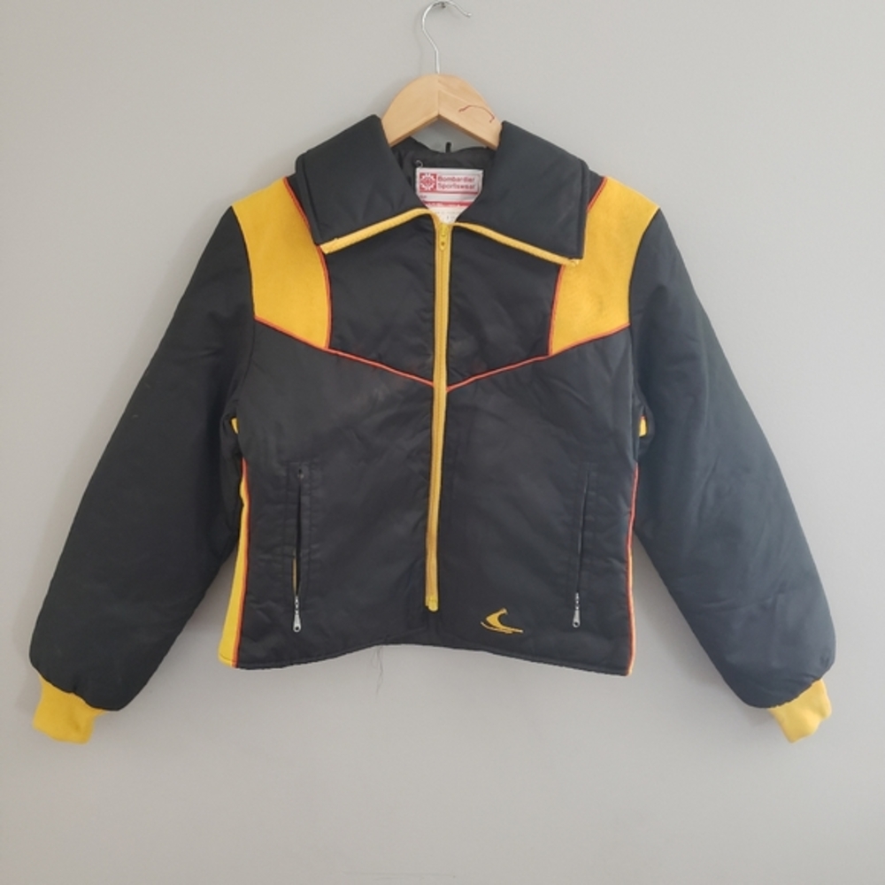 Vintage bombardier‎ sportswear ski jacket  size 10